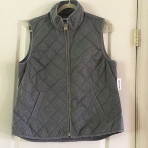 NET Old Navy quilted vest